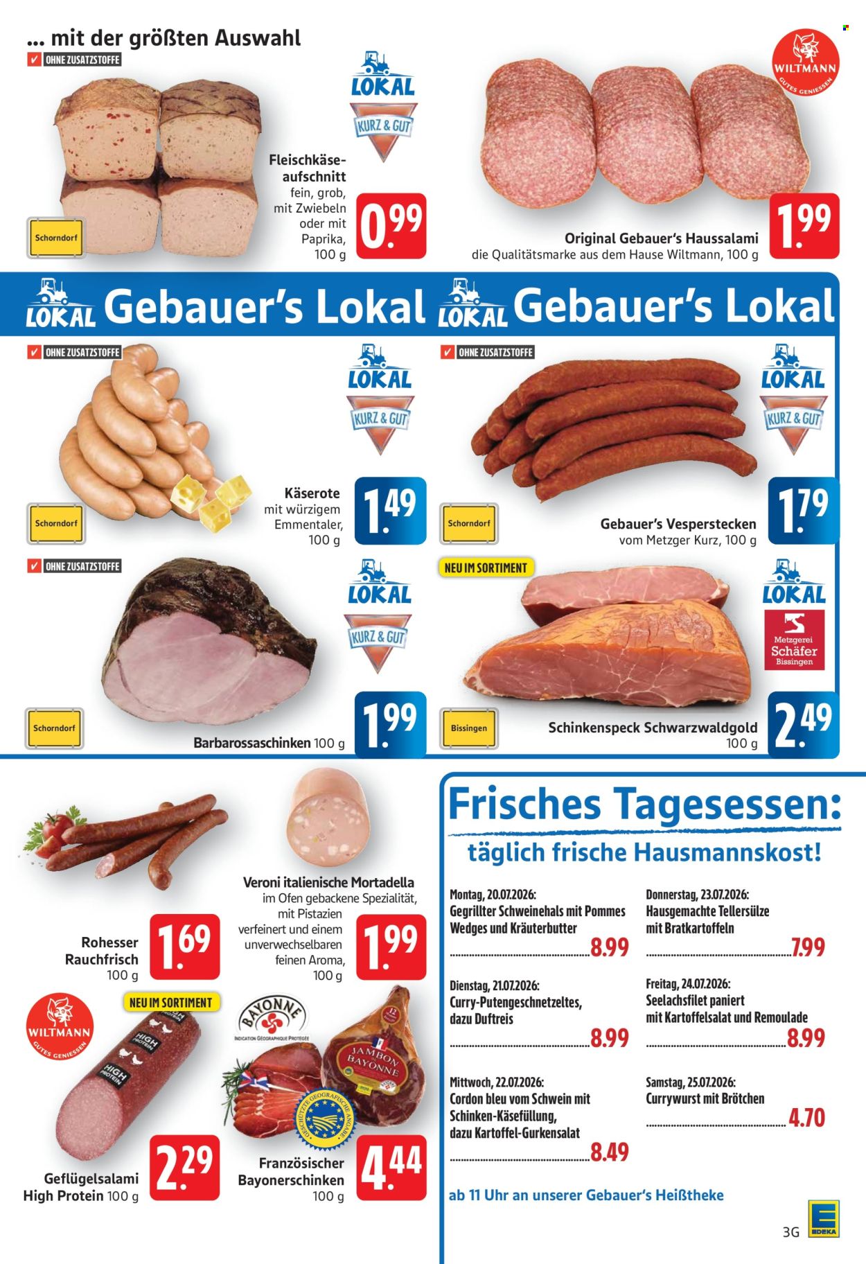 E center Prospekte  - 20.07.2026 - 25.07.2026. Seite 3