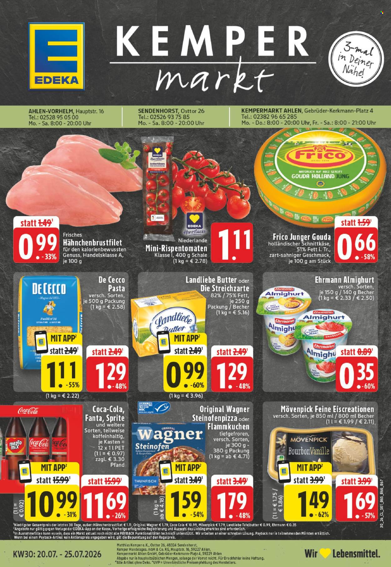 Edeka Prospekte  - 20.07.2026 - 25.07.2026. Seite 1