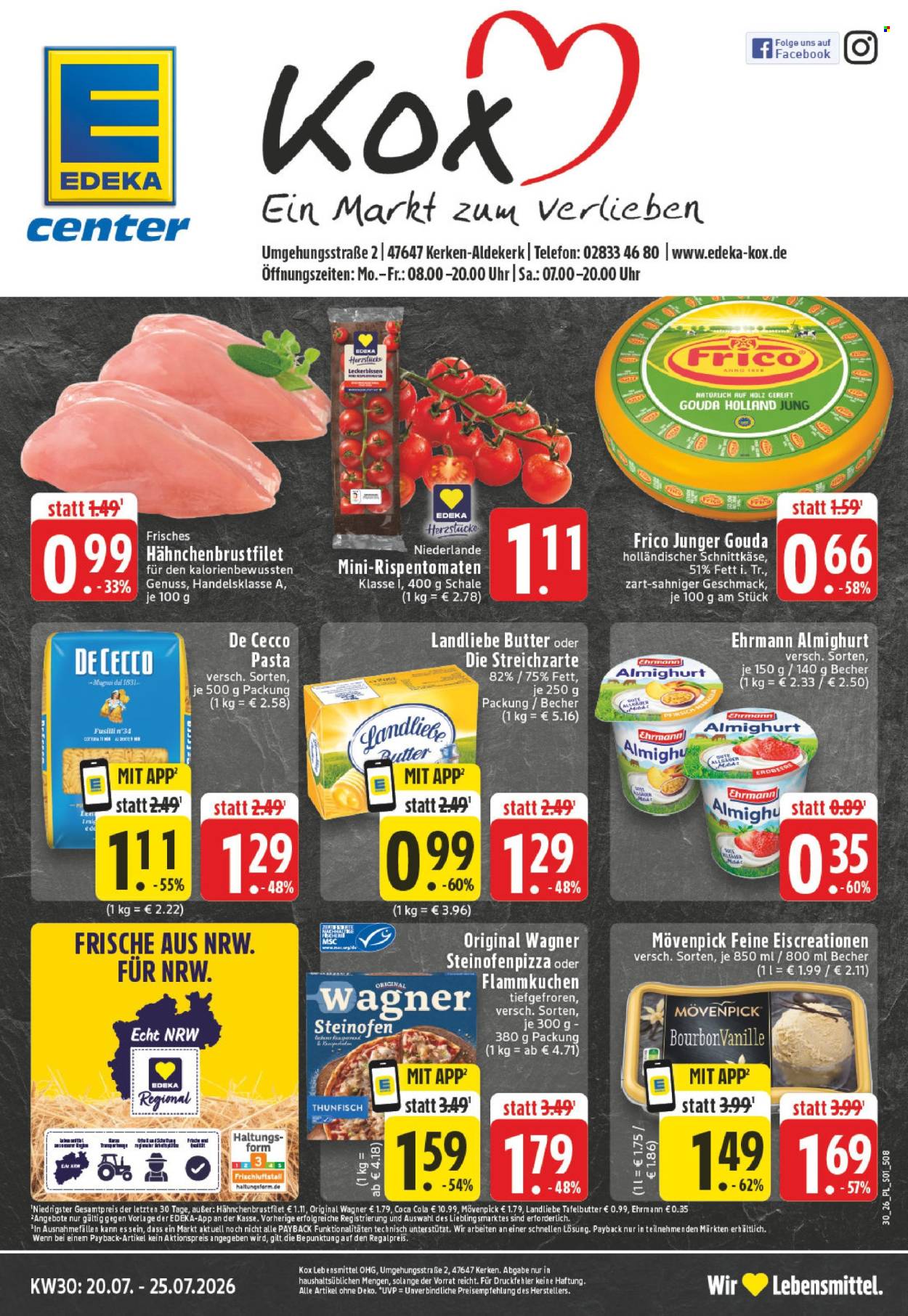 Edeka Prospekte  - 20.07.2026 - 25.07.2026. Seite 1