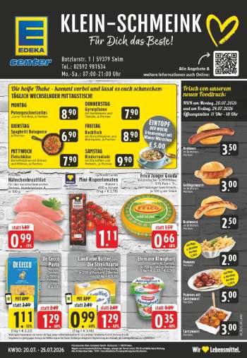 Prospekte E center - 20.07.2026 - 25.07.2026.