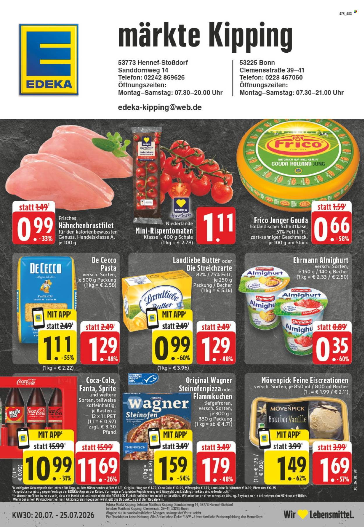 Edeka Prospekte  - 20.07.2026 - 25.07.2026. Seite 1