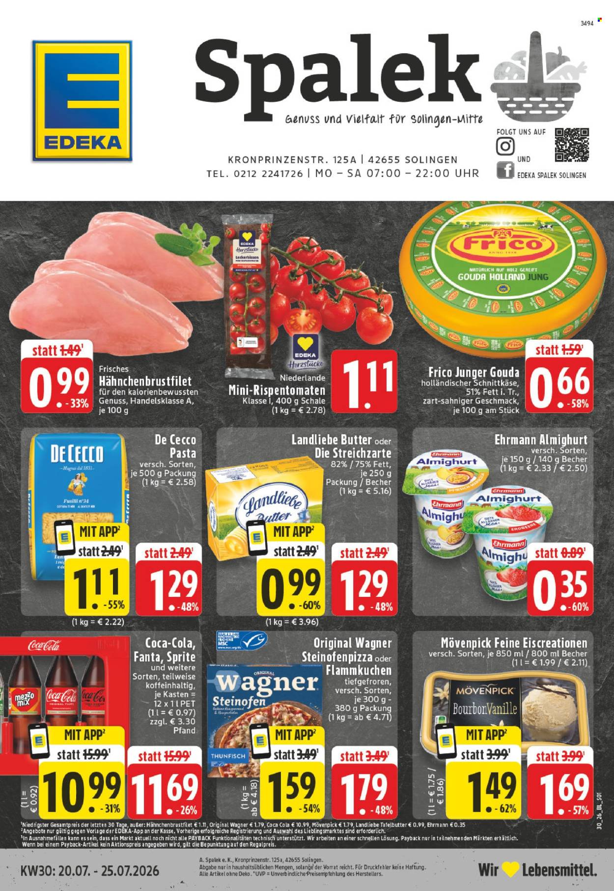 Edeka Prospekte  - 20.07.2026 - 25.07.2026. Seite 1