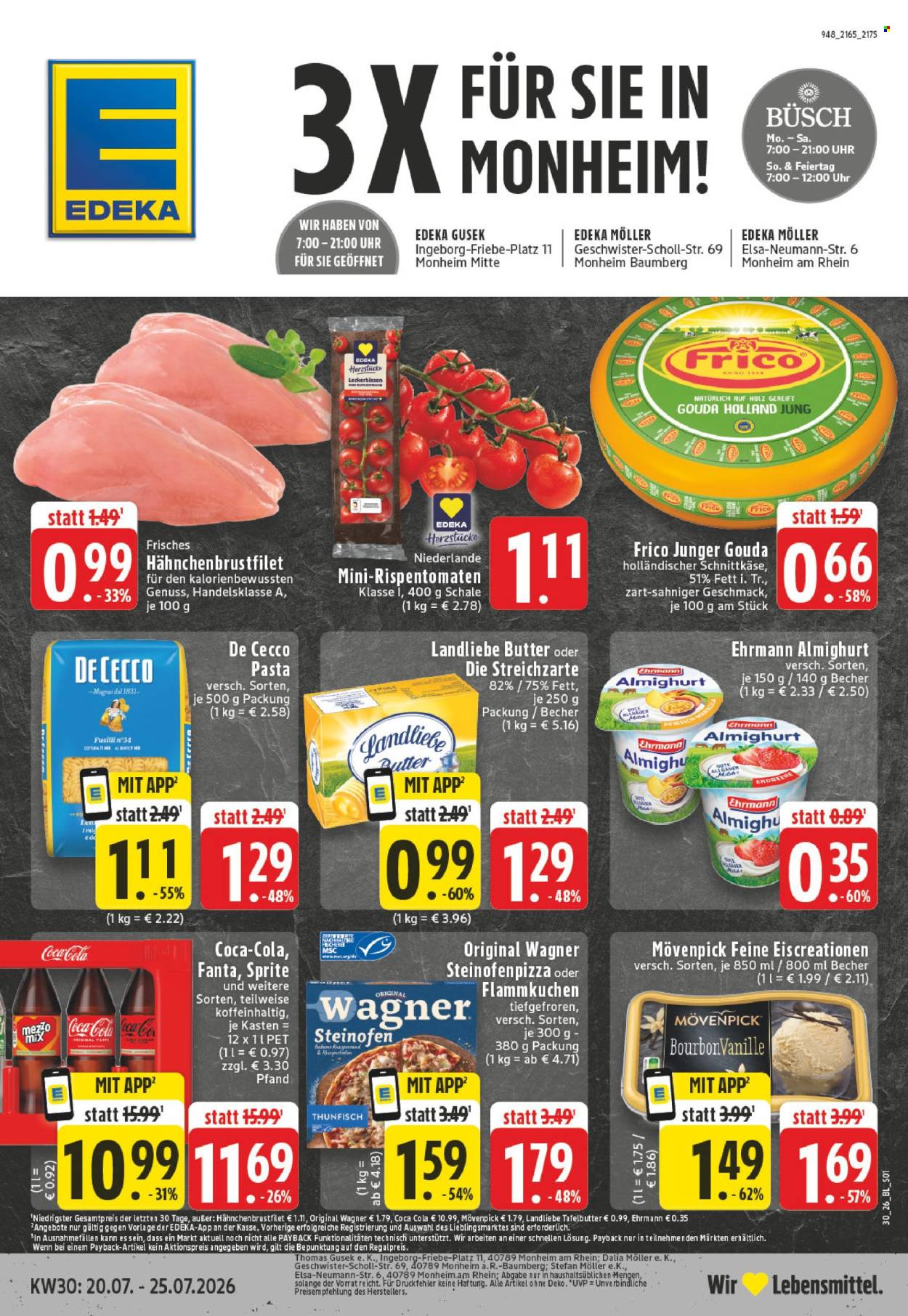 Edeka Prospekte  - 20.07.2026 - 25.07.2026. Seite 1