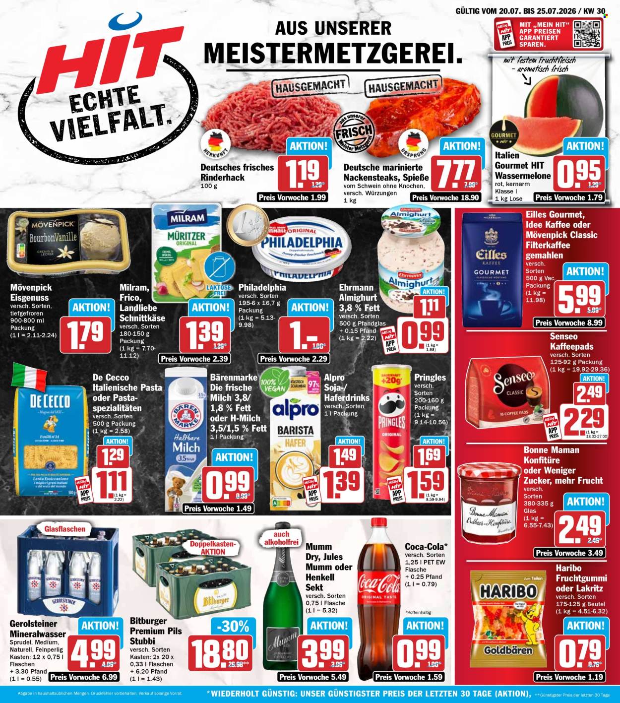 Hit Prospekte  - 20.07.2026 - 25.07.2026. Seite 1