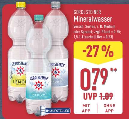 Gerolsteiner Mineralwasser