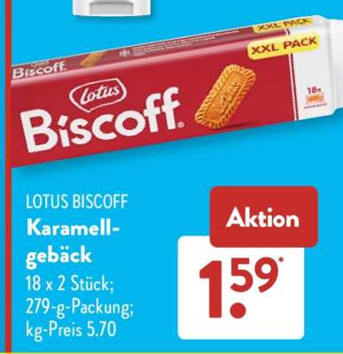 Lotus Biscoff Karamellgebäck