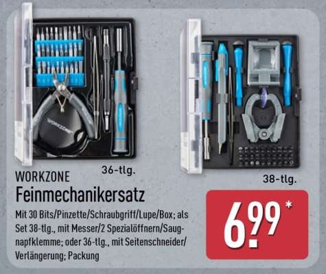 WORKZONE Feinmechanikersatz