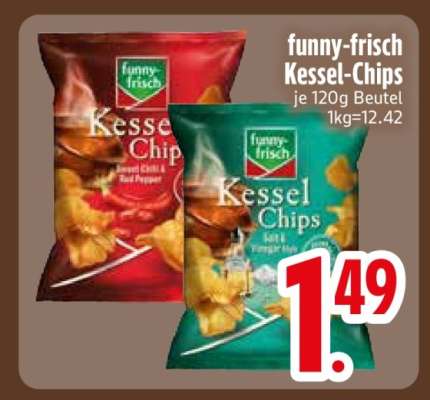 funny-frisch Kessel- Chips