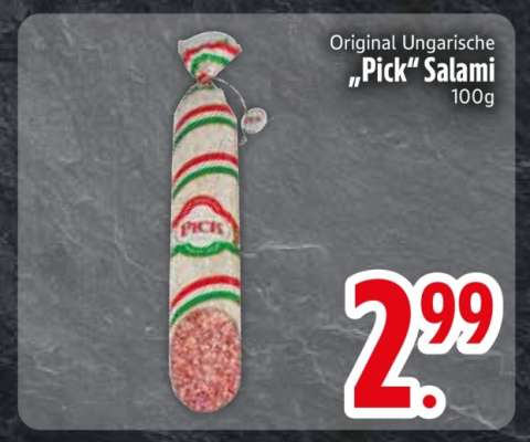 Original Ungarische 'Pick' Salami 100g