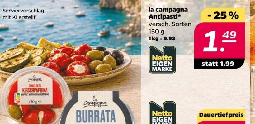 la campagna Antipasti*