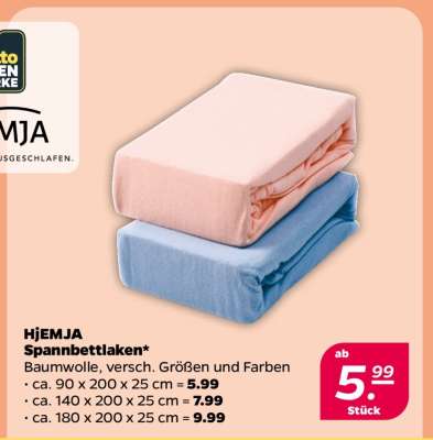 HjEMJA Spannbettlaken