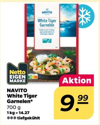 NAVITO White Tiger Garnelen