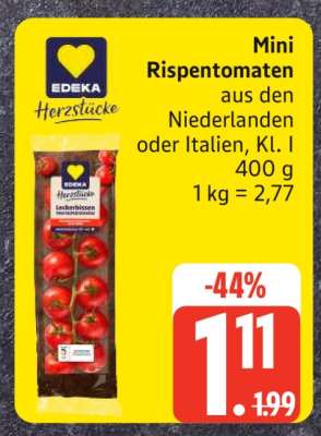 Mini-Rispentomaten