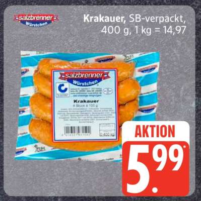 Krakauer, SB-verpackt