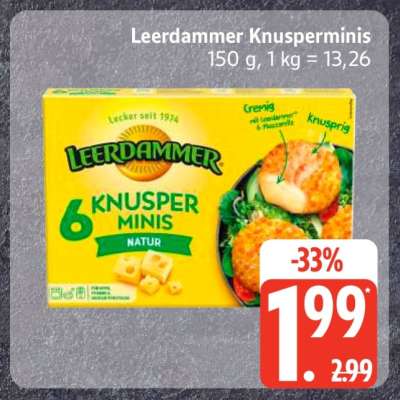 Leerdammer Knusperminis