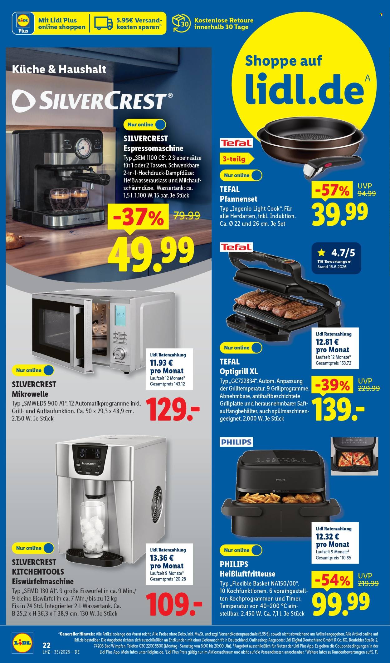 Lidl Prospekte  - 10.08.2026 - 15.08.2026. Seite 22
