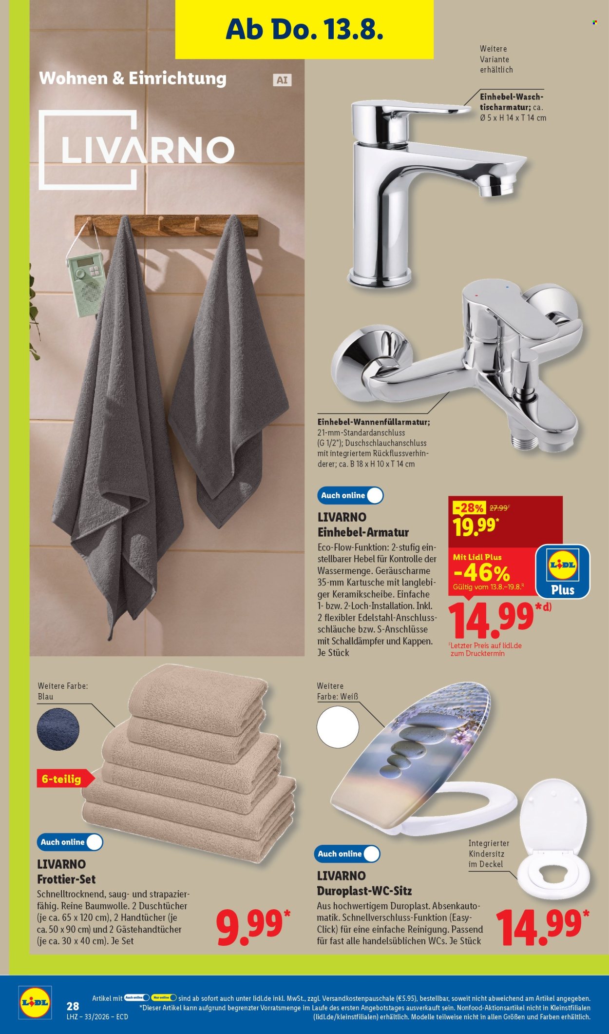 Lidl Prospekte  - 10.08.2026 - 15.08.2026. Seite 28