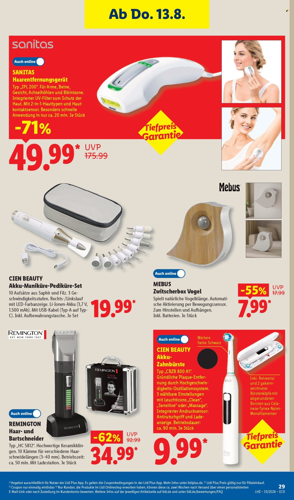 Lidl Prospekte  - 10.08.2026 - 15.08.2026. Seite 29