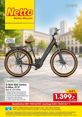 Prospekte Netto Marken-Discount - 30.07.2026 - 31.08.2026.