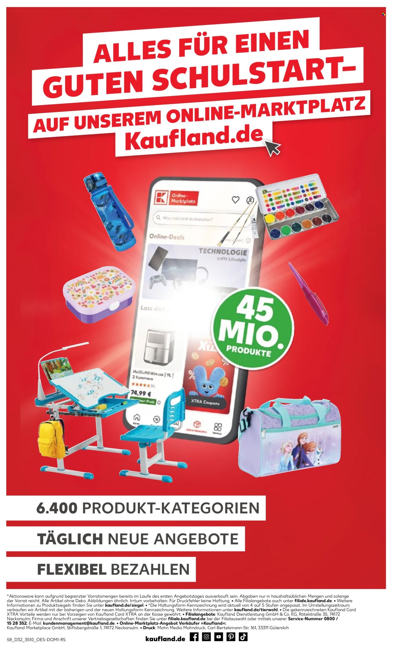 Kaufland Prospekte  - 6.08.2026 - 12.08.2026. Seite 58