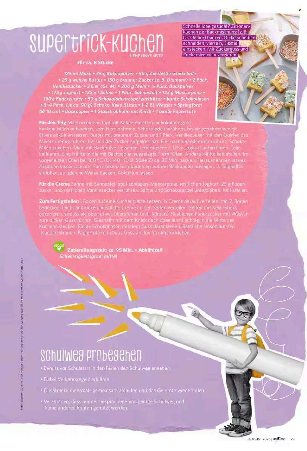 famila Prospekte  - 1.08.2026 - 31.08.2026. Seite 27