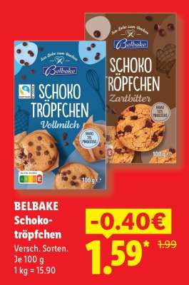 BELBAKE Schoko-tröpfchen