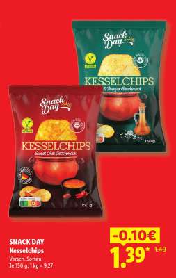Snack Day Kesselchips