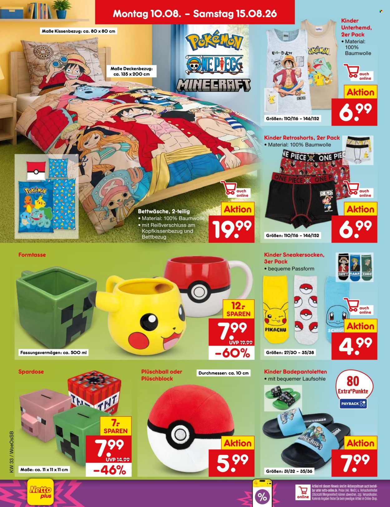 Netto Marken-Discount Prospekte  - 10.08.2026 - 15.08.2026. Seite 52