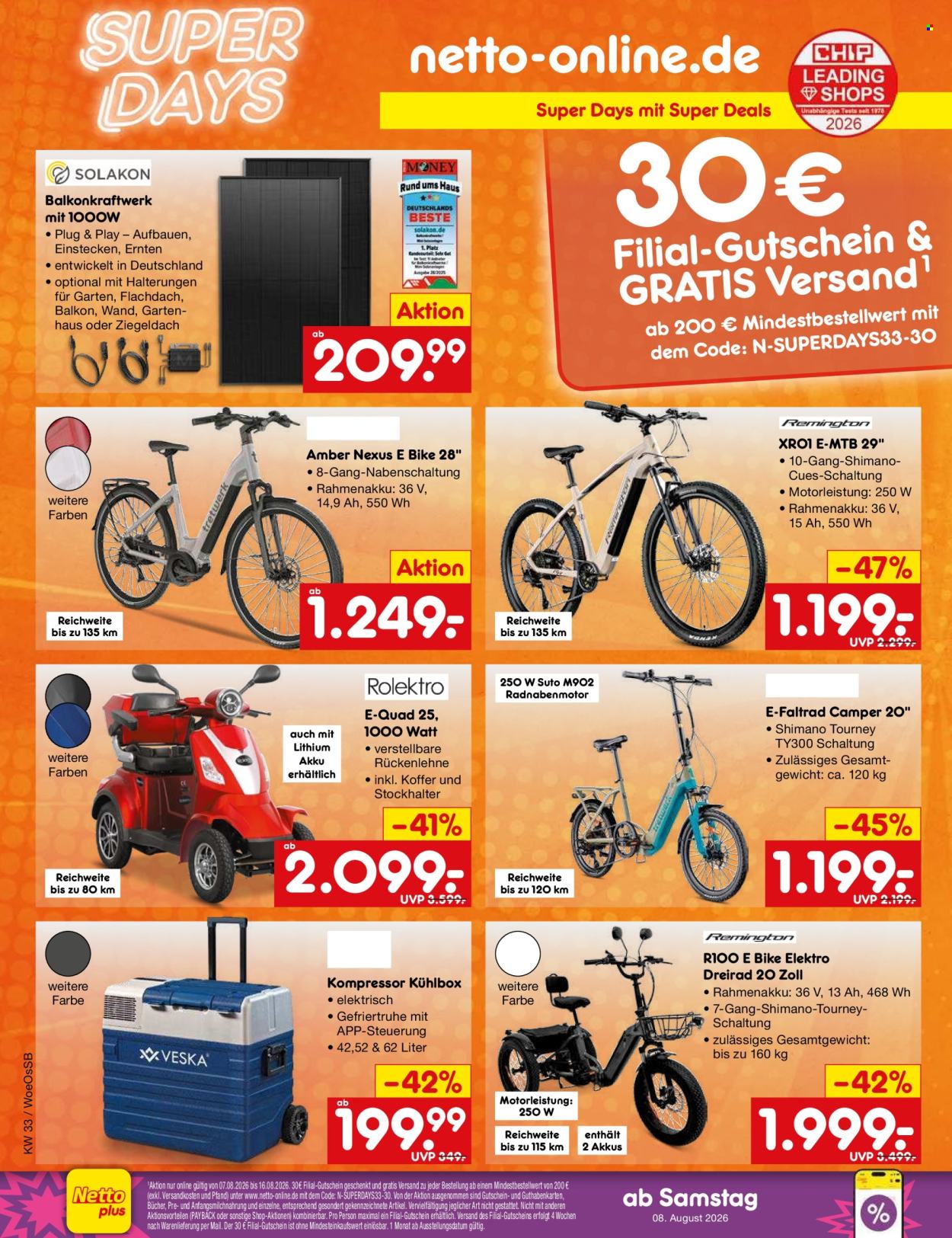 Netto Marken-Discount Prospekte  - 10.08.2026 - 15.08.2026. Seite 54