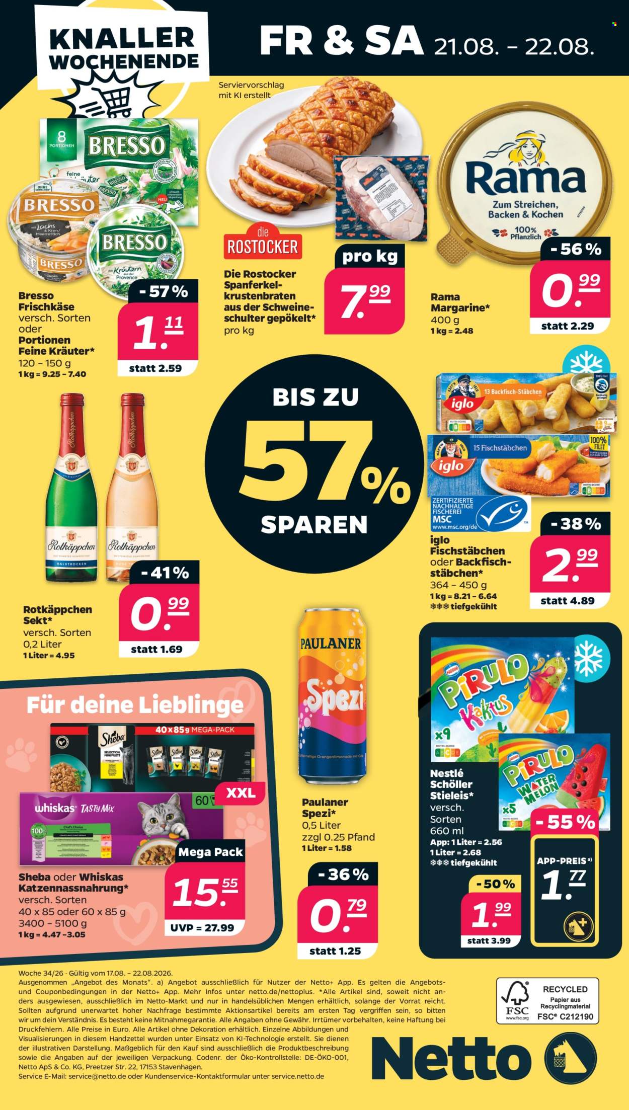 Netto Prospekte  - 17.08.2026 - 22.08.2026. Seite 32