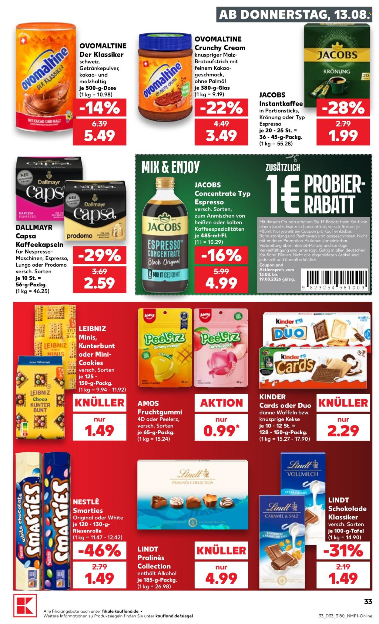 Kaufland Prospekte  - 13.08.2026 - 19.08.2026. Seite 33