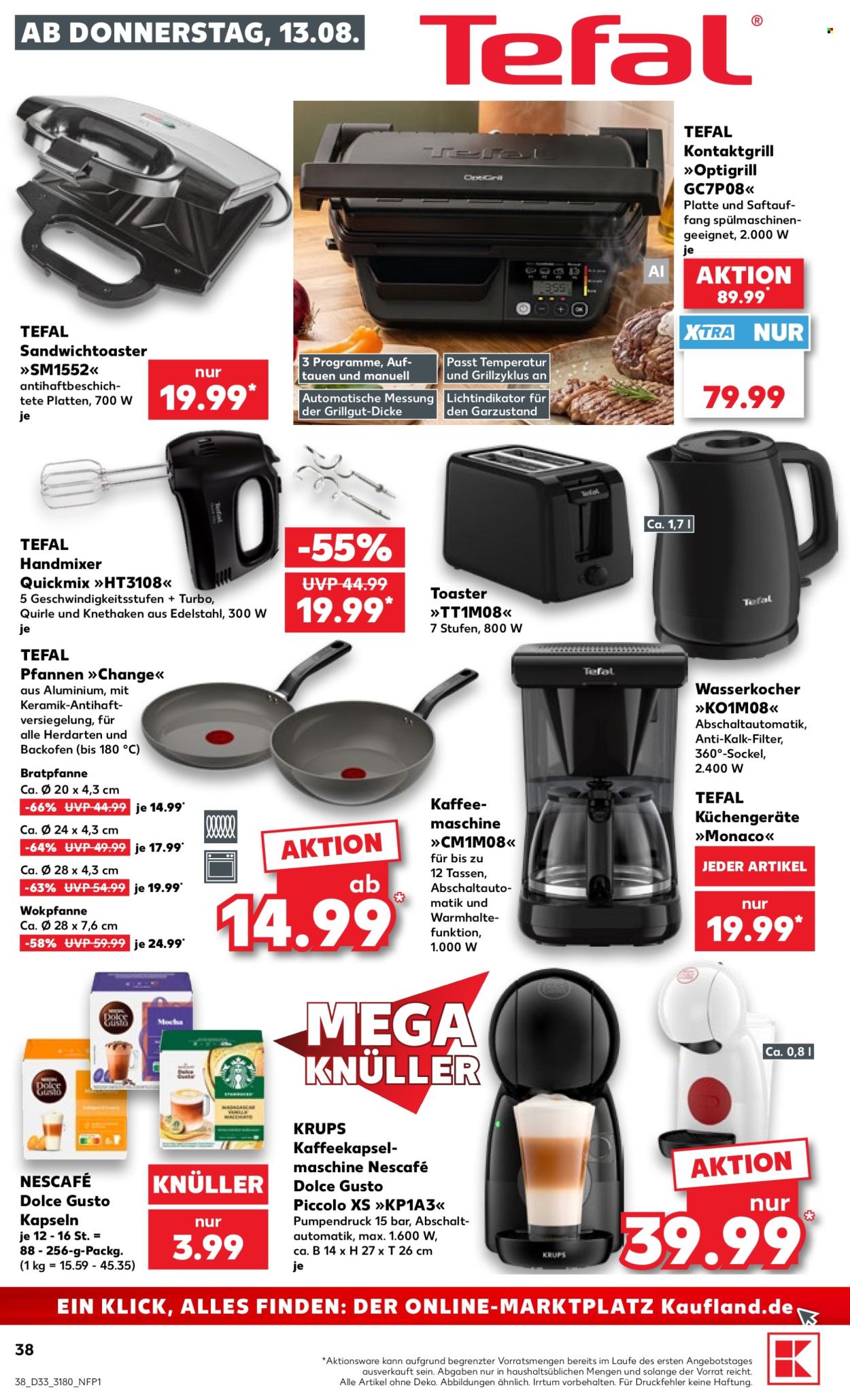 Kaufland Prospekte  - 13.08.2026 - 19.08.2026. Seite 38
