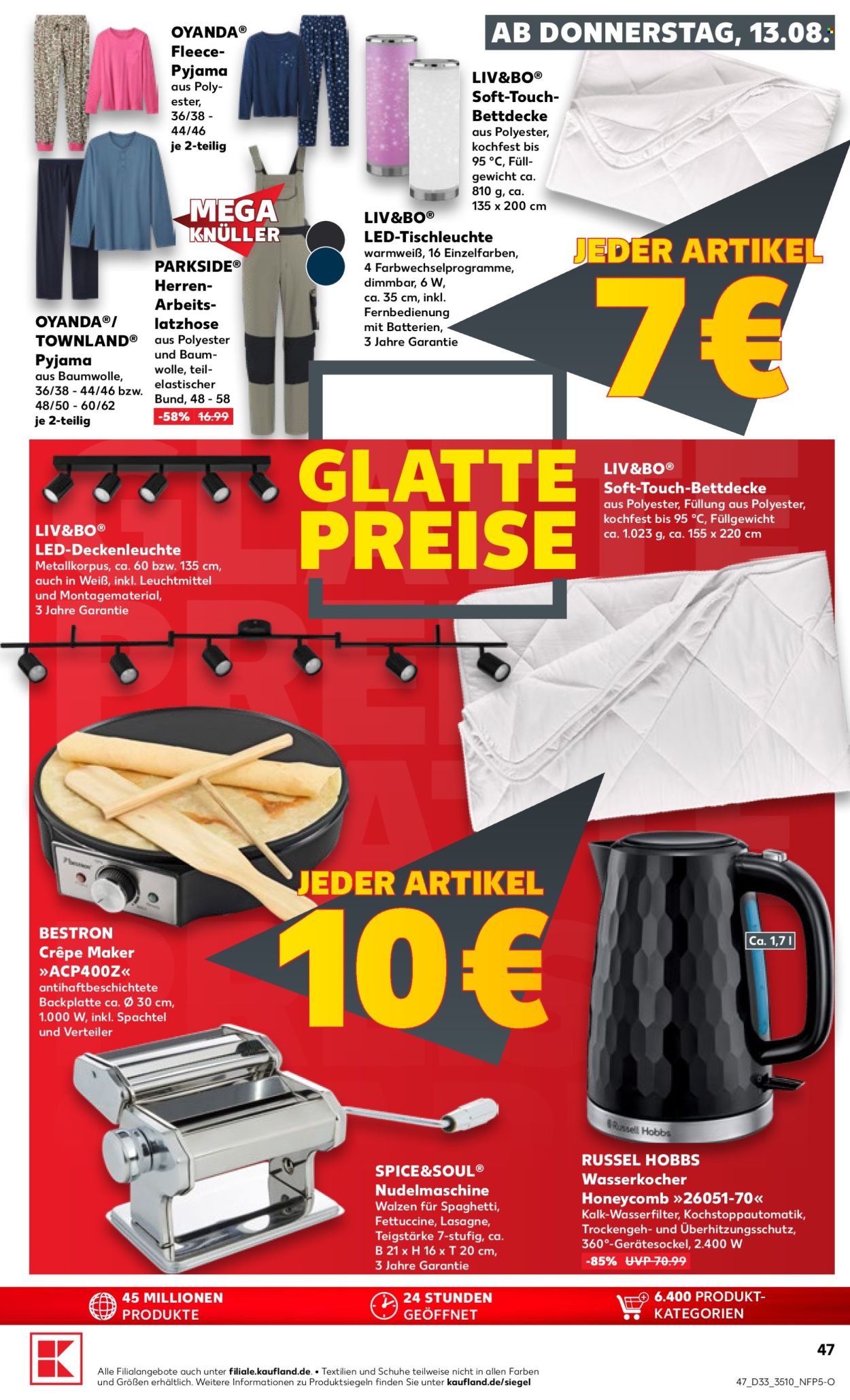 Kaufland Prospekte  - 13.08.2026 - 19.08.2026. Seite 47