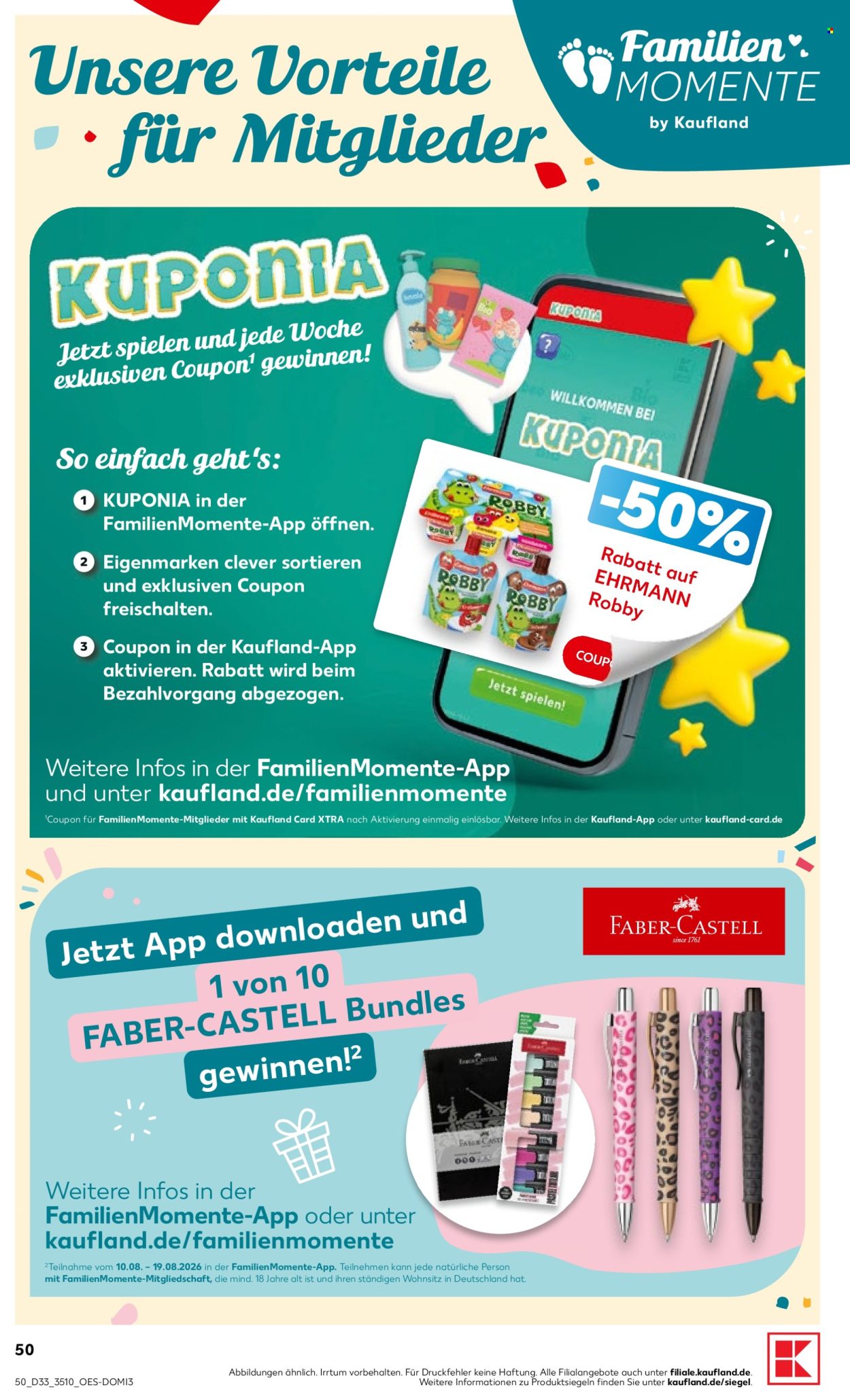 Kaufland Prospekte  - 13.08.2026 - 19.08.2026. Seite 50