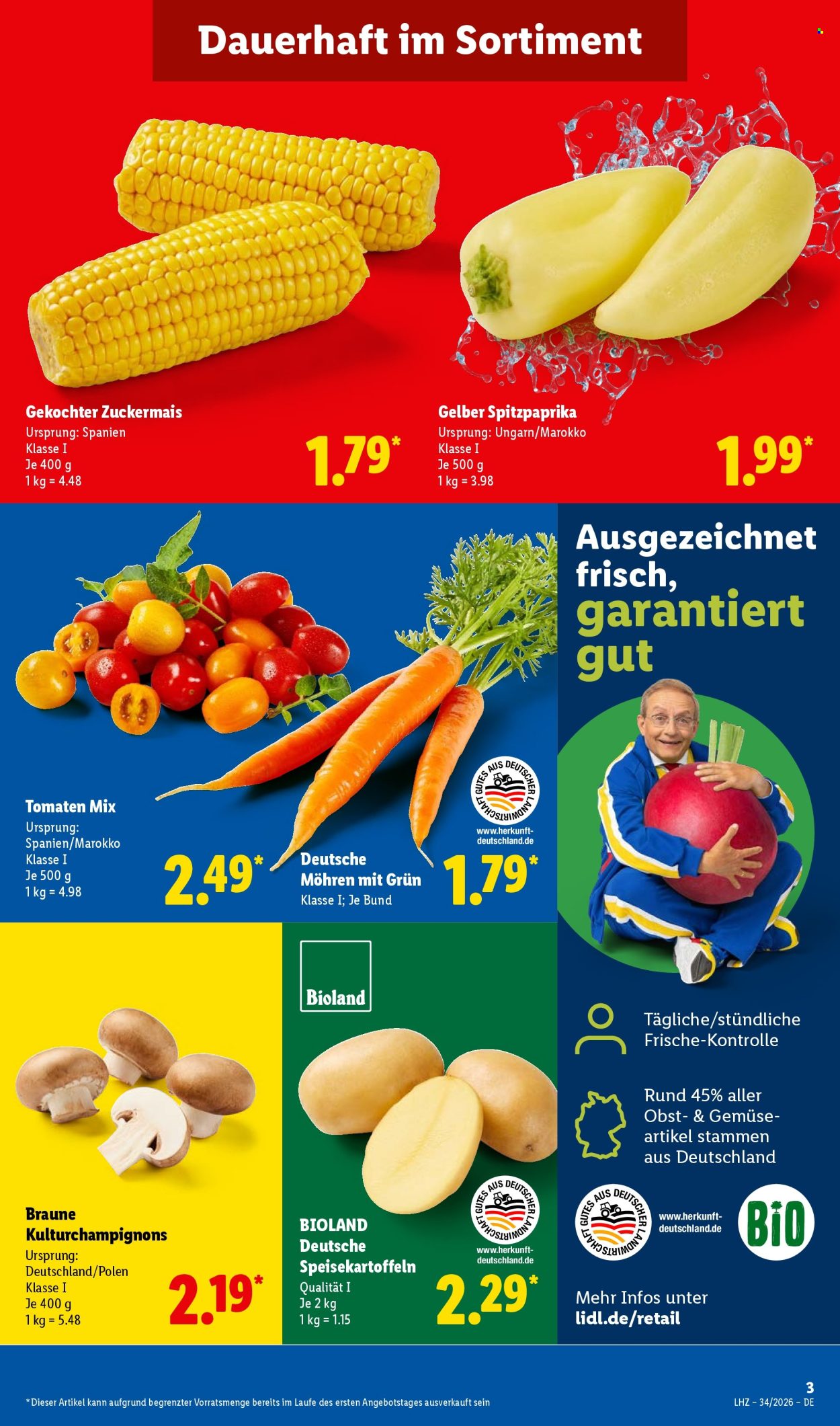 Lidl Prospekte  - 17.08.2026 - 22.08.2026. Seite 3