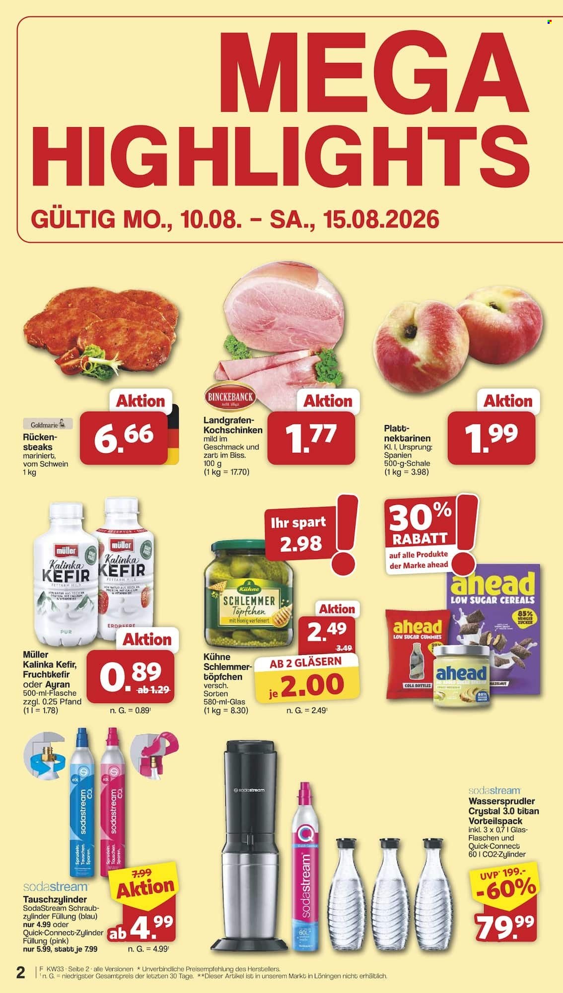 famila Prospekte  - 10.08.2026 - 15.08.2026. Seite 2