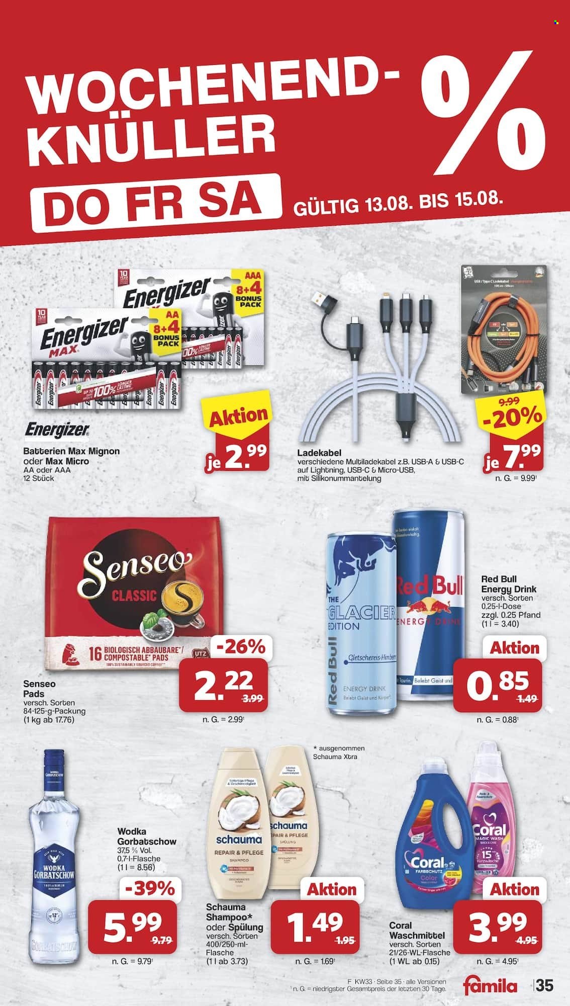 famila Prospekte  - 10.08.2026 - 15.08.2026. Seite 41
