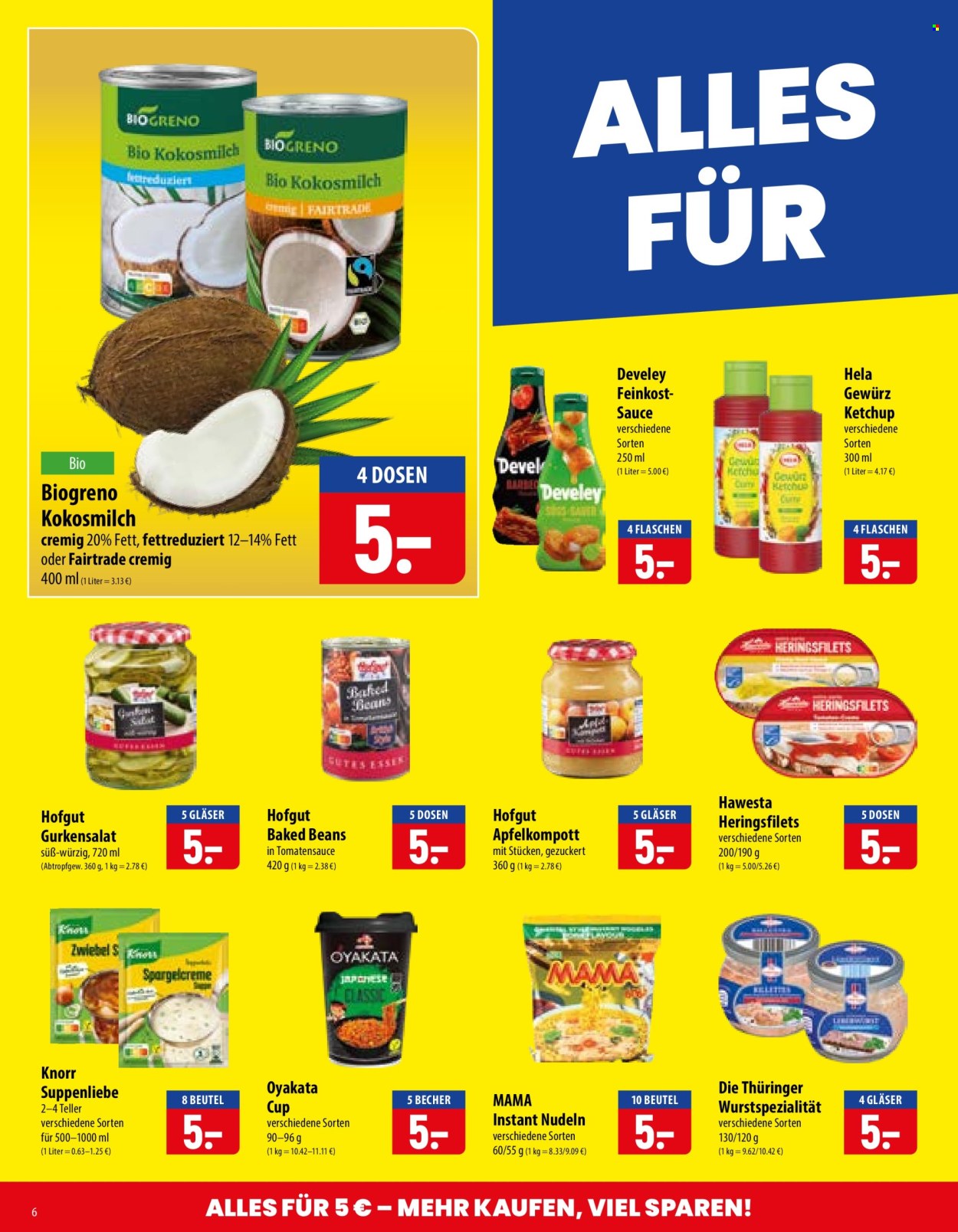 famila Prospekte  - 10.08.2026 - 15.08.2026. Seite 6