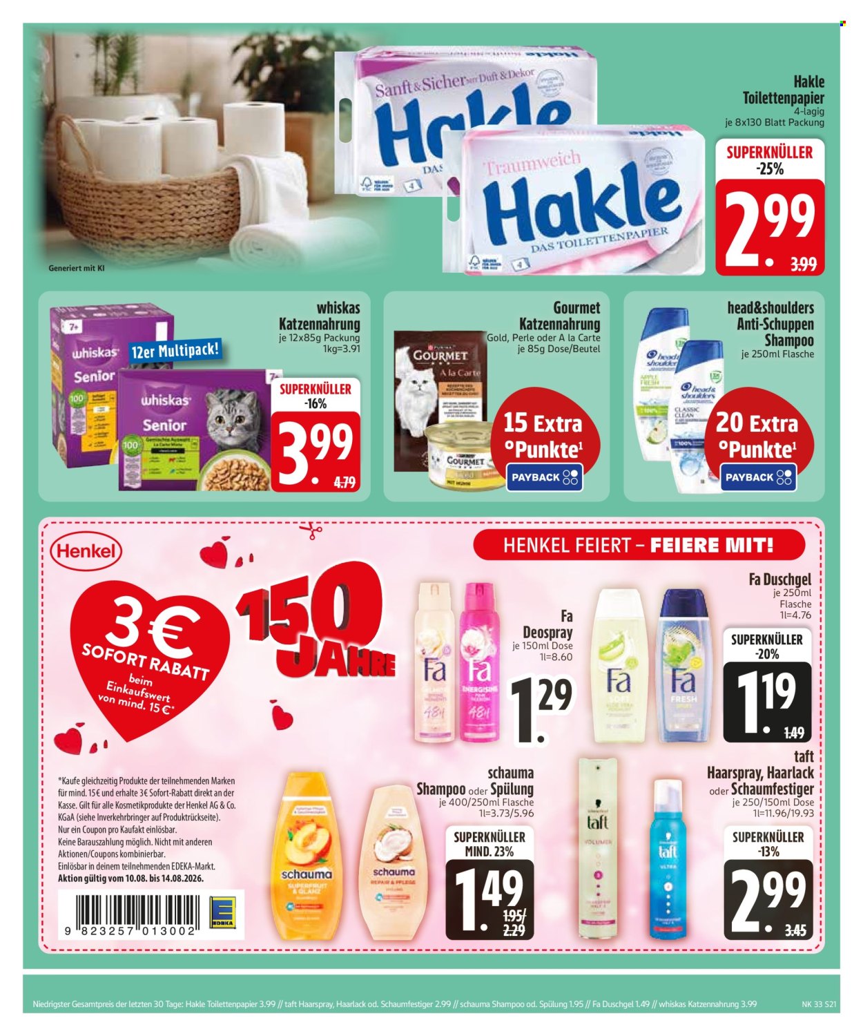 Edeka Prospekte  - 10.08.2026 - 14.08.2026. Seite 23