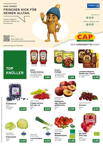 Prospekte CAP-Markt - 10.08.2026 - 15.08.2026.