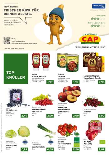 Prospekte CAP-Markt - 10.08.2026 - 15.08.2026.