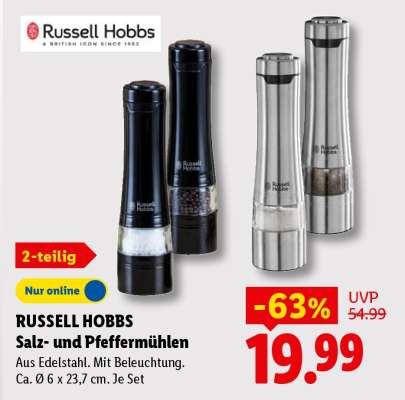 RUSSELL HOBBS Salz- und Pfeffermühlen