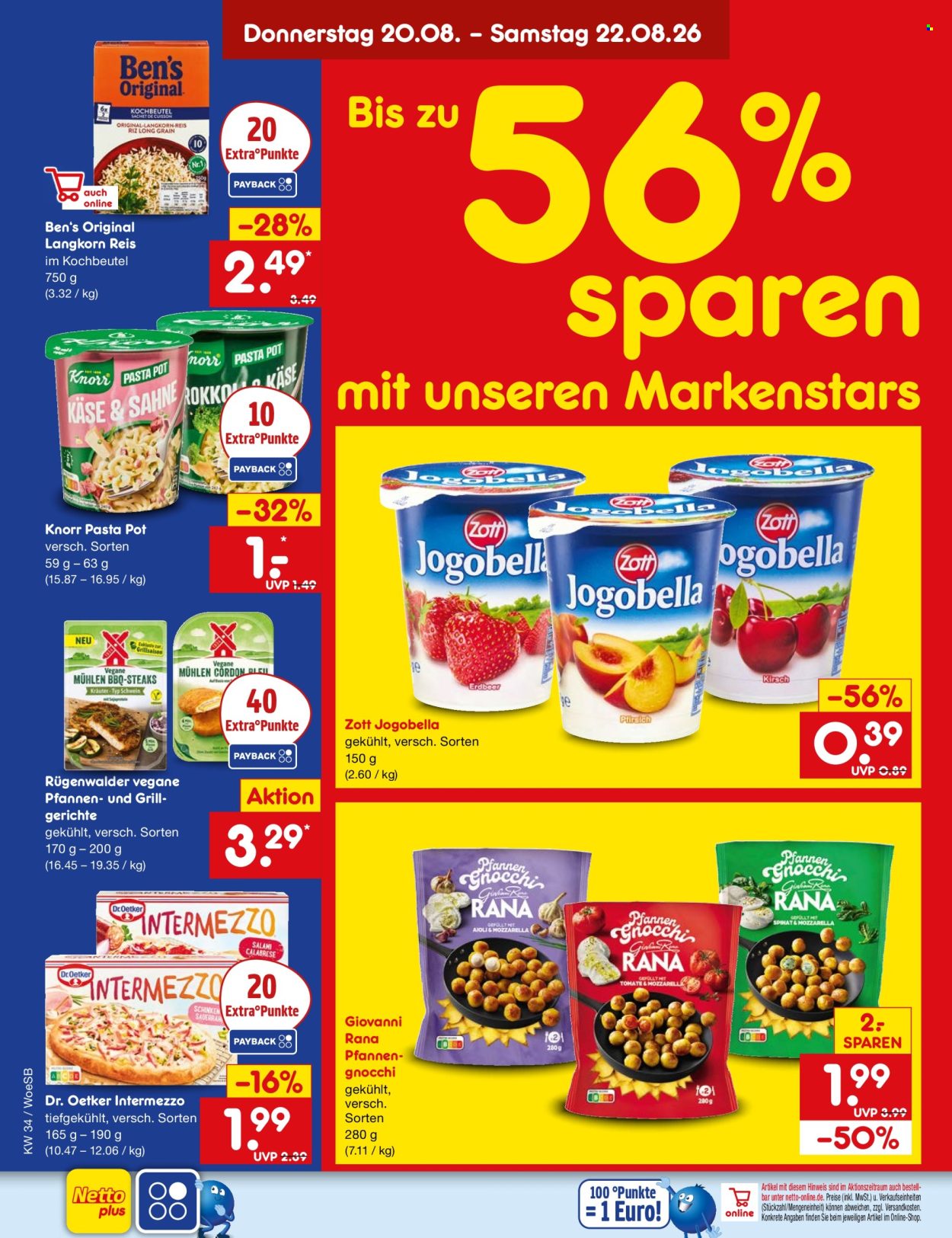 Netto Marken-Discount Prospekte  - 17.08.2026 - 22.08.2026. Seite 58