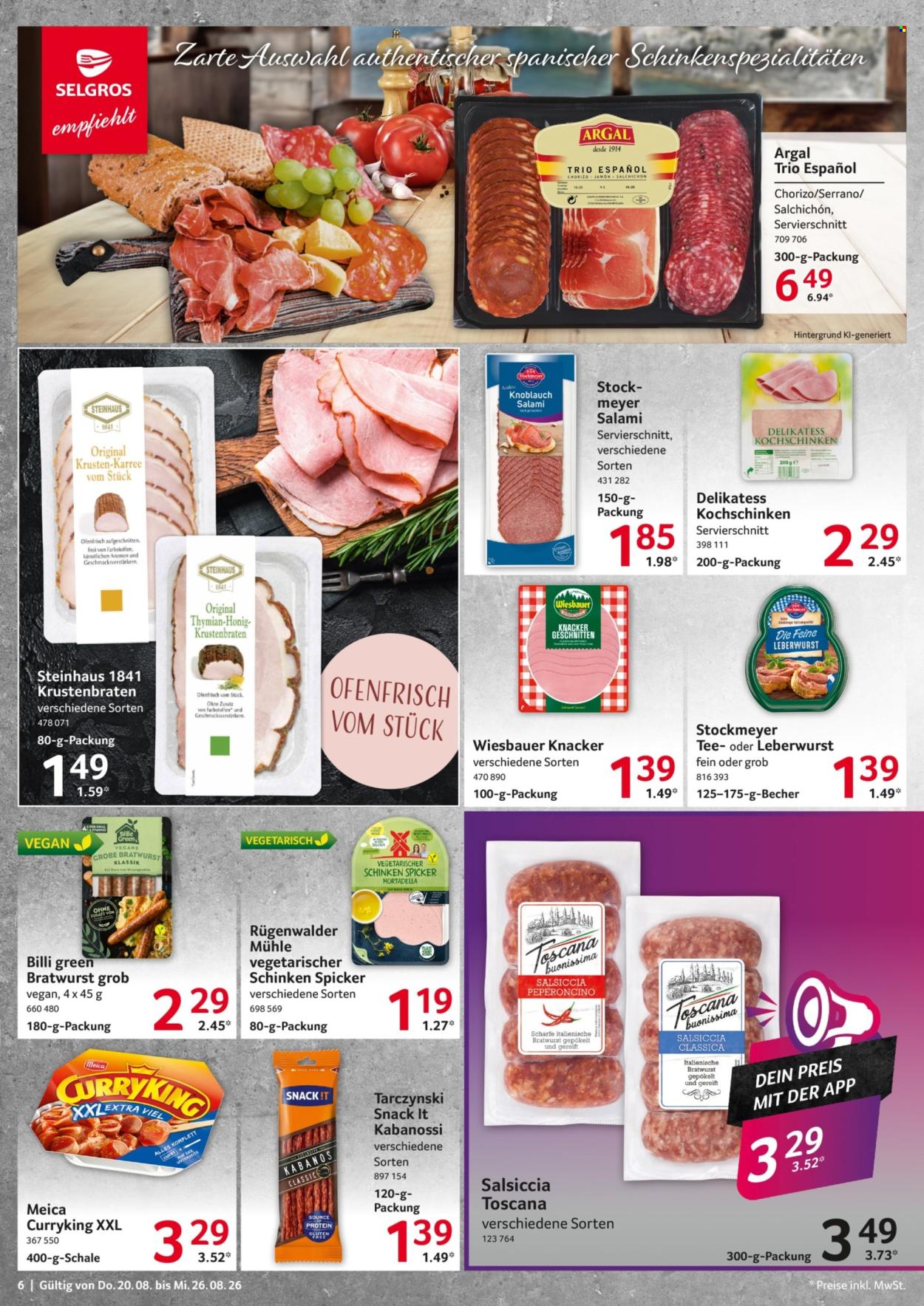 Selgros Prospekte  - 20.08.2026 - 26.08.2026. Seite 6