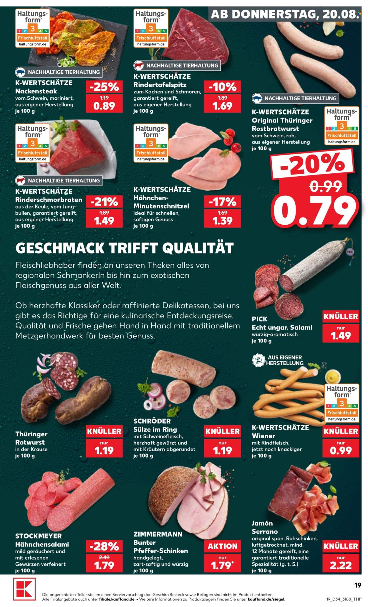 Kaufland Prospekte  - 20.08.2026 - 26.08.2026. Seite 19