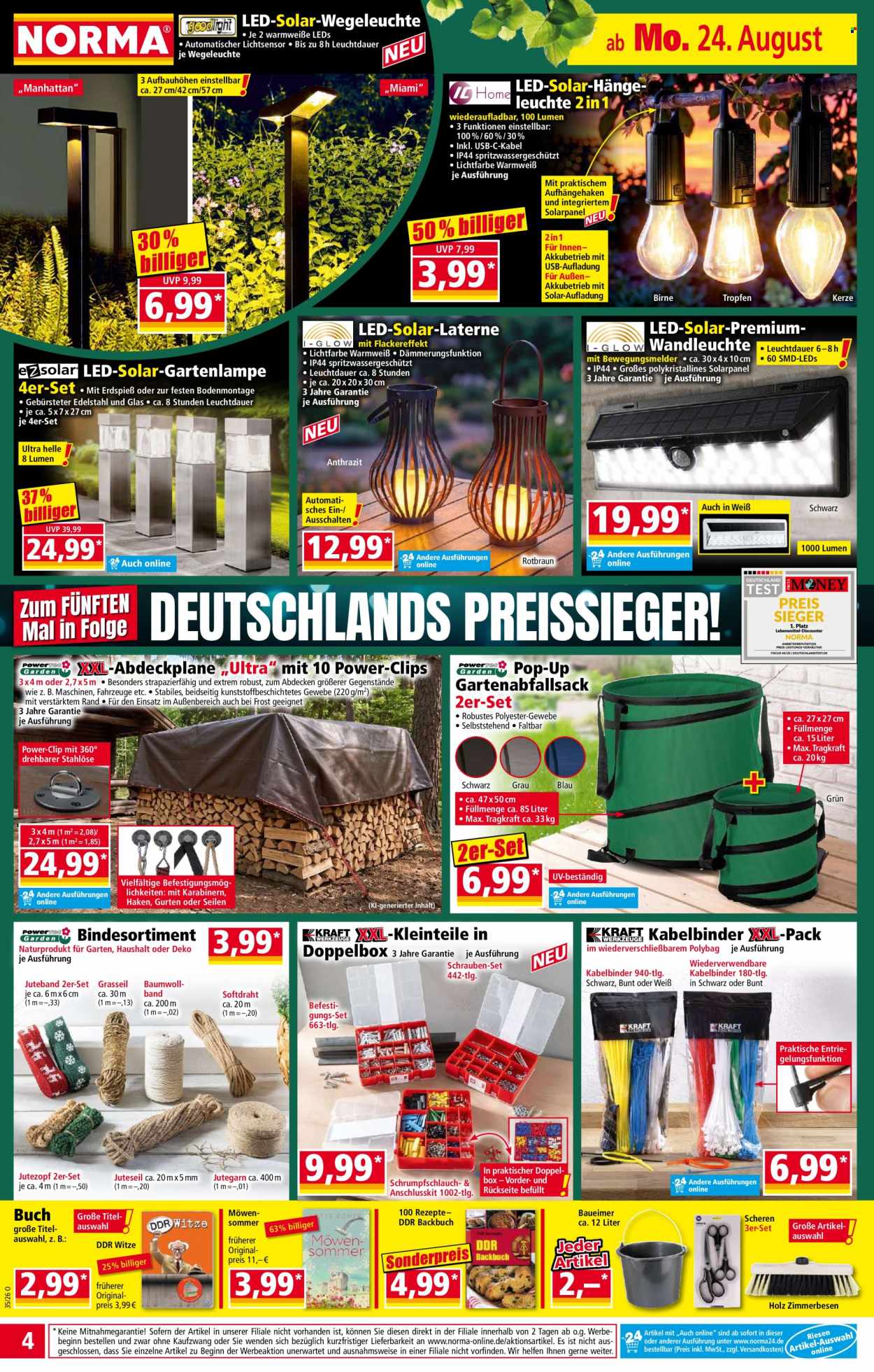 Norma Prospekte  - 24.08.2026 - 30.08.2026. Seite 4