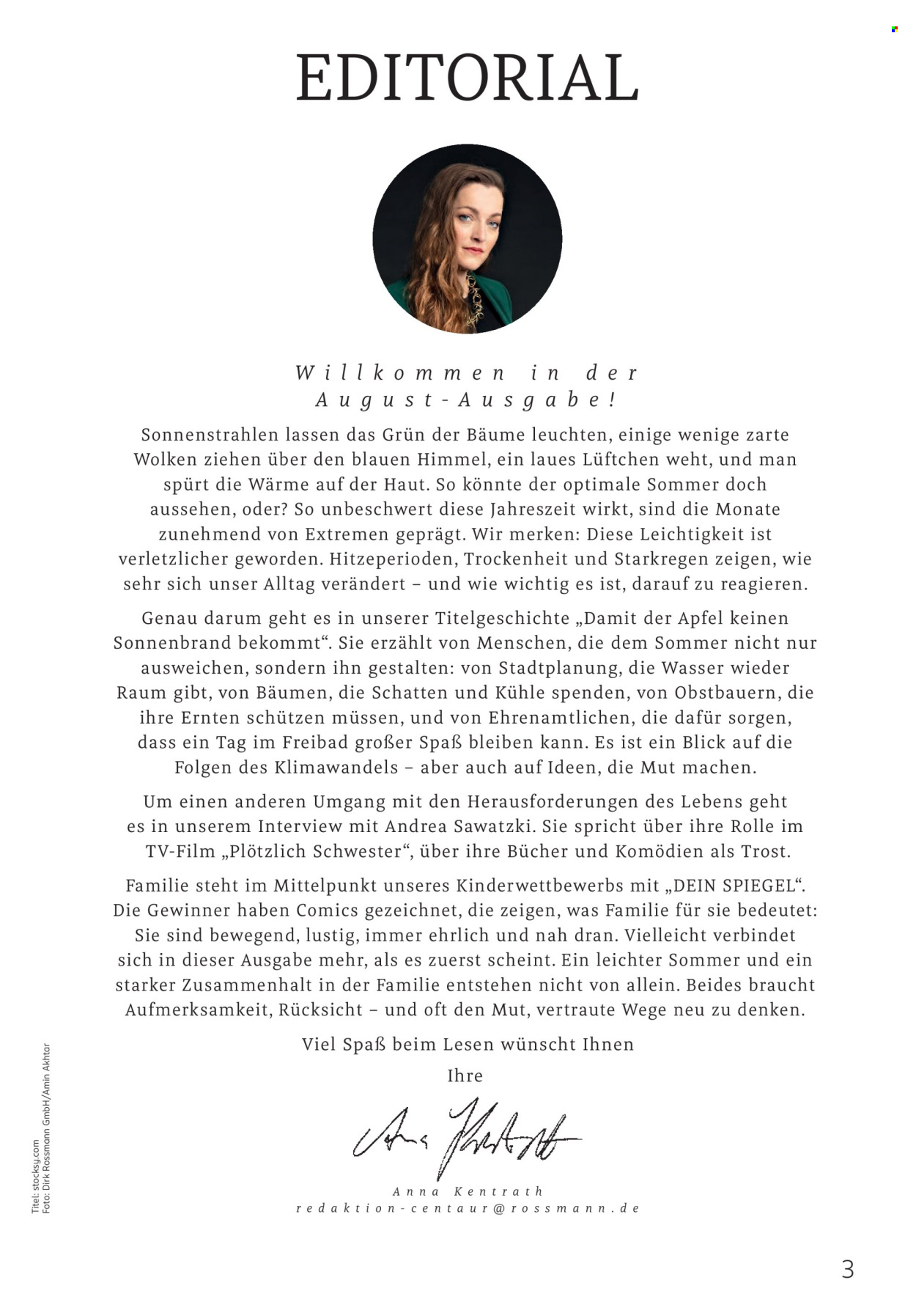 Rossmann Prospekte  - 1.08.2026 - 31.08.2026. Seite 3