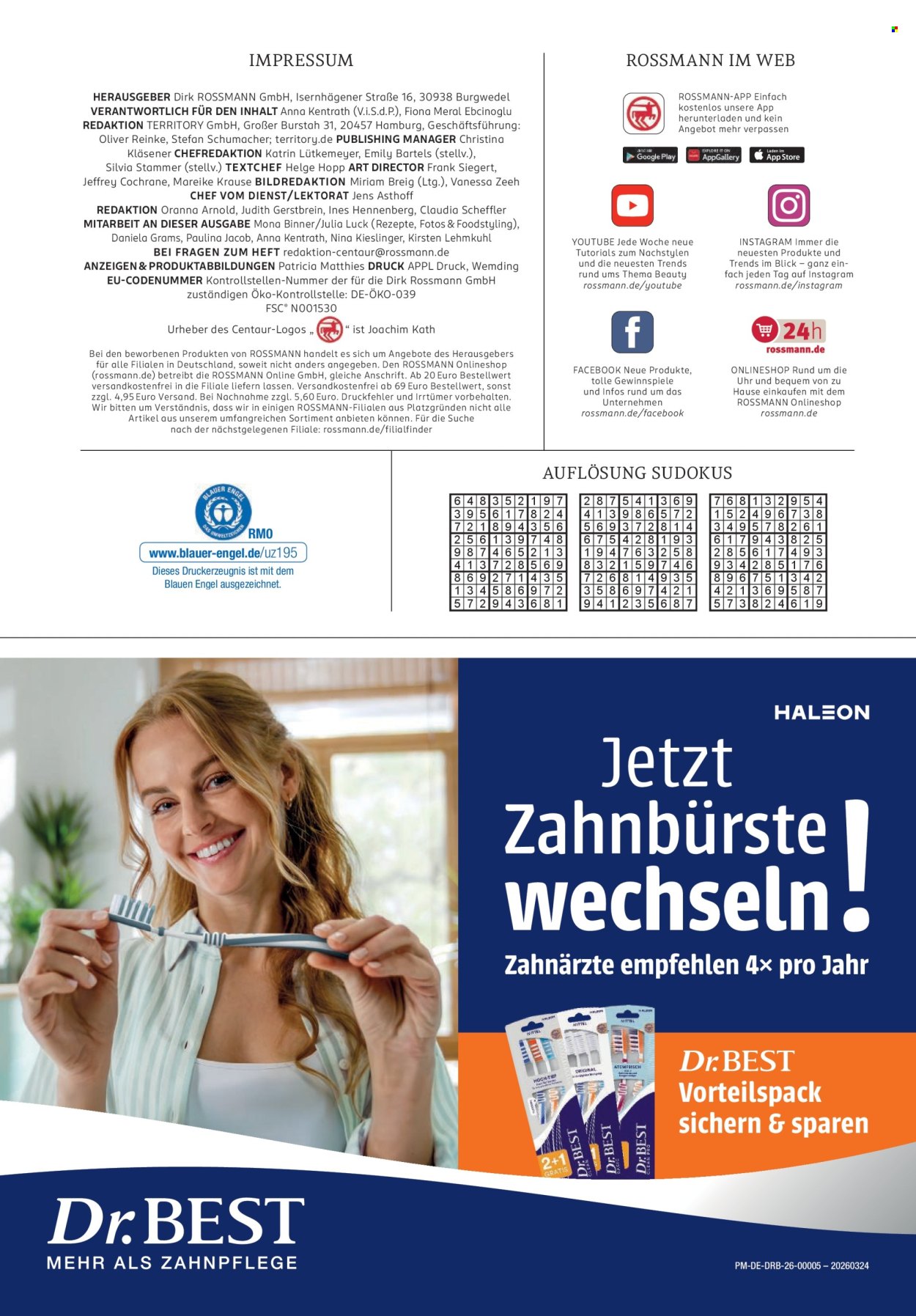 Rossmann Prospekte  - 1.08.2026 - 31.08.2026. Seite 105