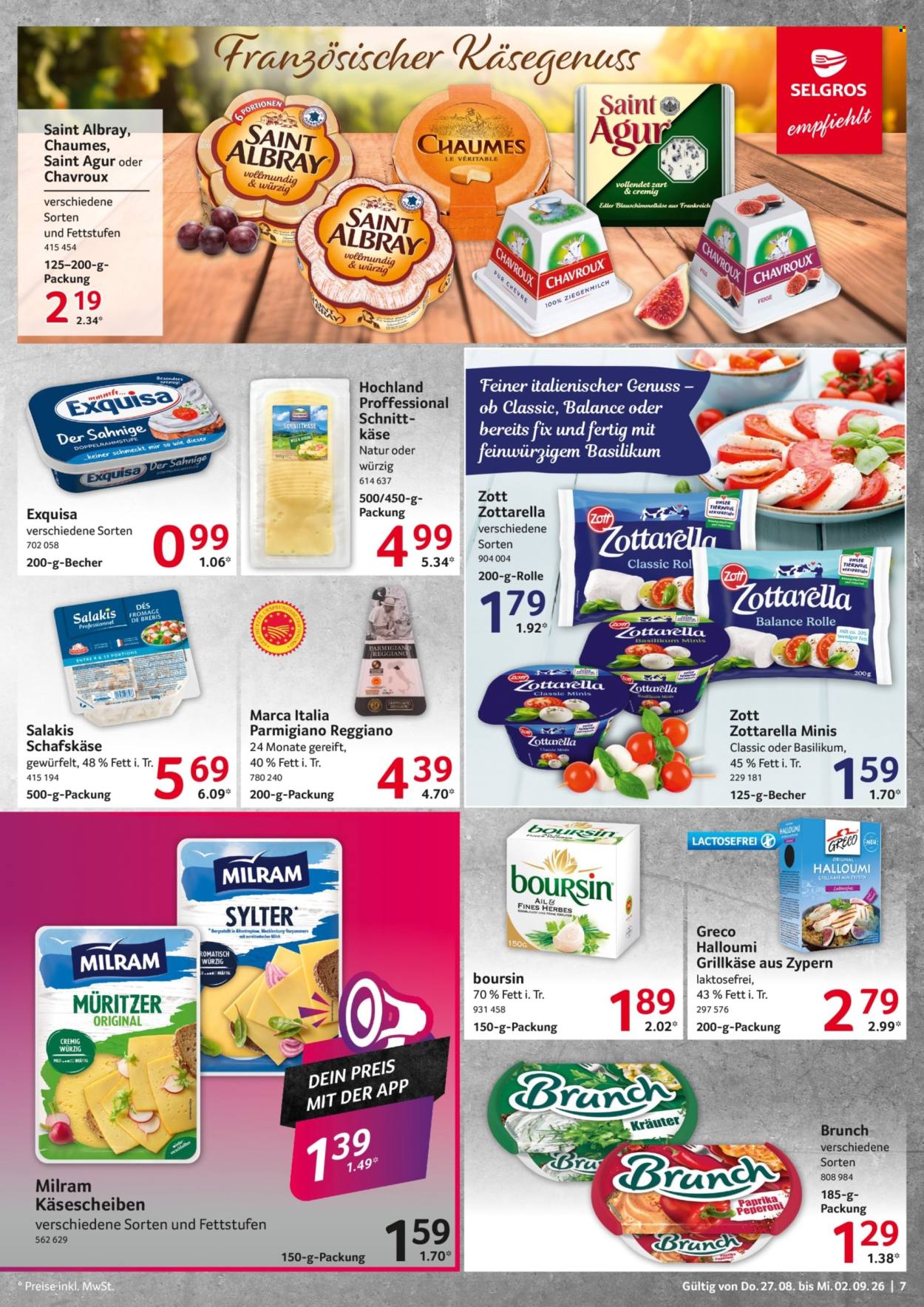 Selgros Prospekte  - 27.08.2026 - 2.09.2026. Seite 7