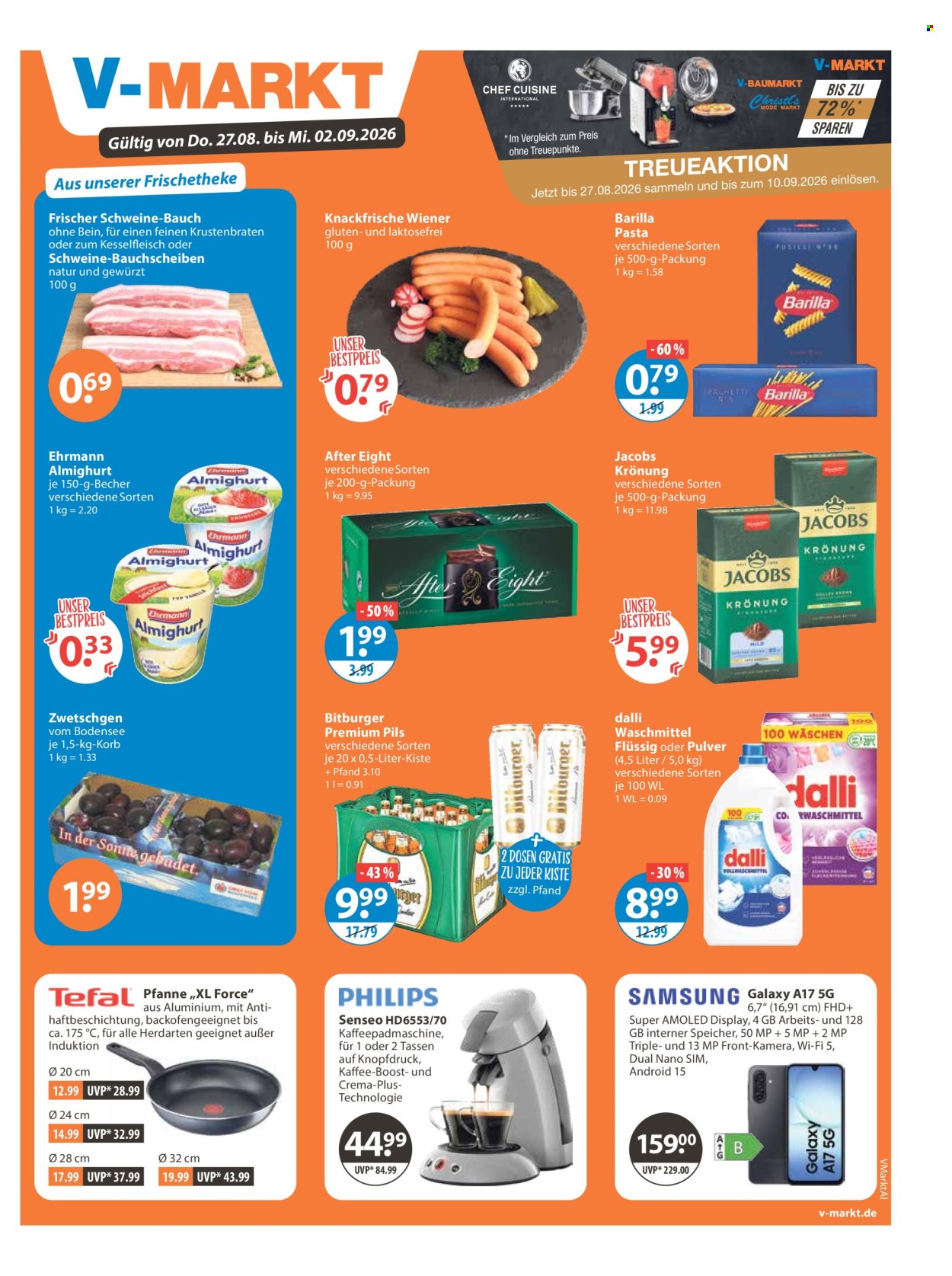V-Markt Prospekte  - 27.08.2026 - 2.09.2026. Seite 1